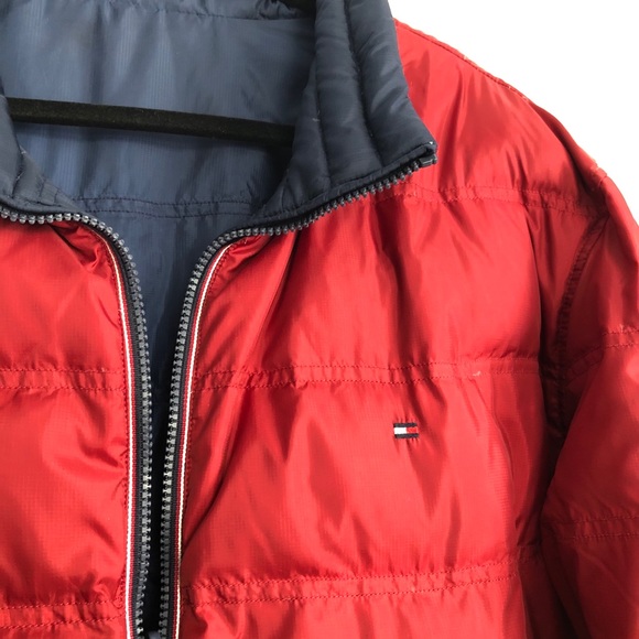 TOMMY HILFIGER REVERSIBLE MENS WINTER JACKET - Picture 3 of 7